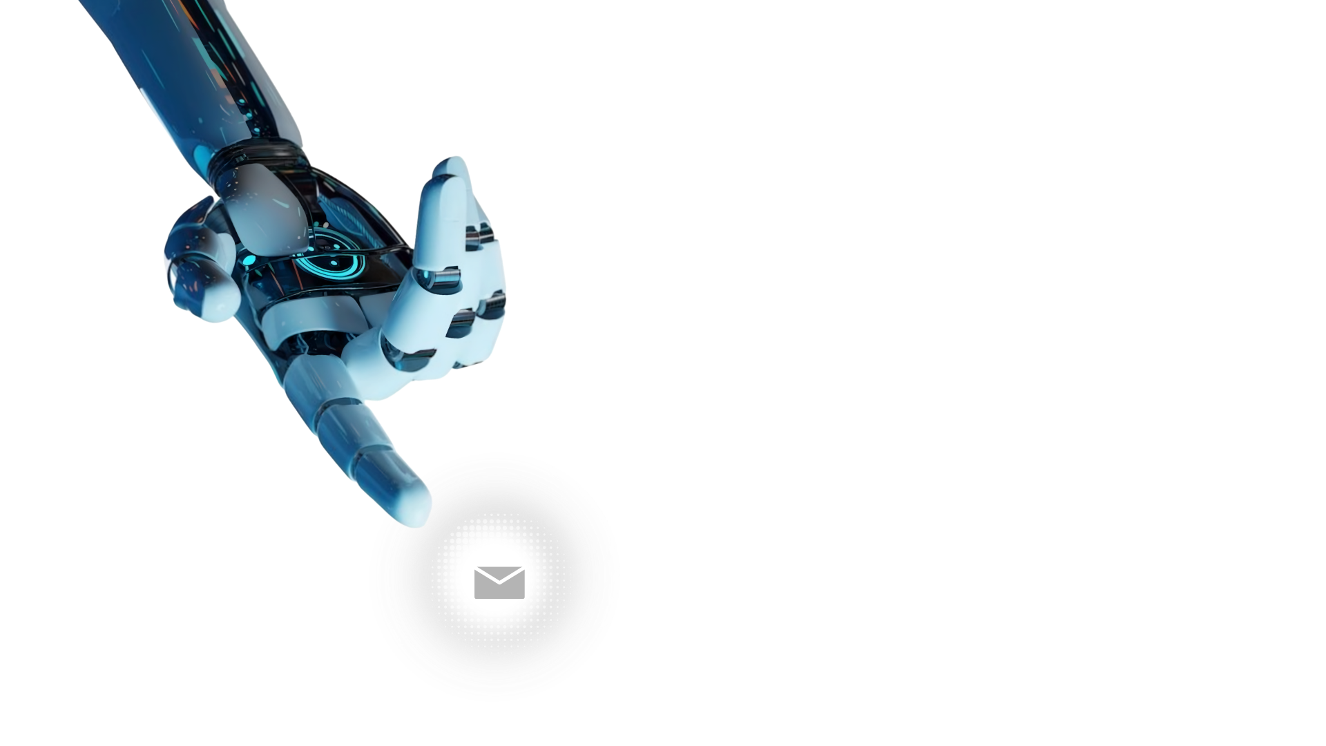 Robotic arm identifying hard bounces and enriching lead data